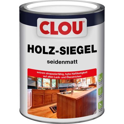 Clou Holz-Siegel EL Transparent seidenmatt 2,5 l Clou Holz-Siegel EL Transparent seidenmatt 2,5 l