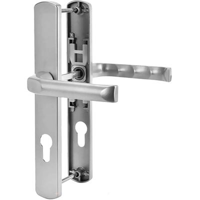 Quadroform Drückerset für Holz-Net-Systeme Silber Quadroform Drückerset für Holz-Net-Systeme Silber