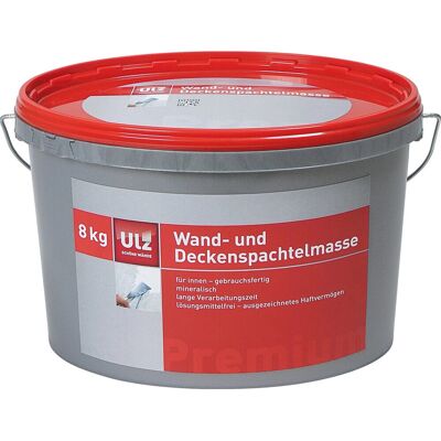 Ulz Schöne Wände Ulz Wand- und Deckenspachtelmasse Weiß 8 kg Ulz Schöne Wände Ulz Wand- und Deckenspachtelmasse Weiß 8 kg