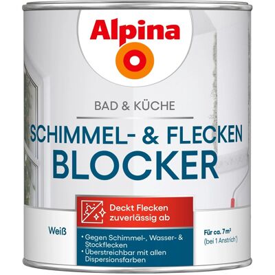 Alpina Schimmel- und Flecken-Blocker Bad & Küche Weiß 750 ml Alpina Schimmel- und Flecken-Blocker Bad & Küche Weiß 750 ml