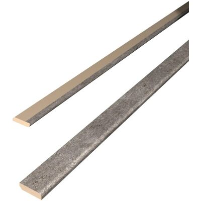 Egger Abdeckleiste Wandverkleidung Decowall AL003 Rovigo 2,4 m Beton Egger Abdeckleiste Wandverkleidung Decowall AL003 Rovigo 2,4 m Beton
