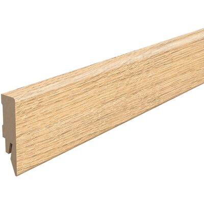 Egger Sockelleiste L699 Kubisch für Fußboden Nord 6 cm Eiche Sand Egger Sockelleiste L699 Kubisch für Fußboden Nord 6 cm Eiche Sand