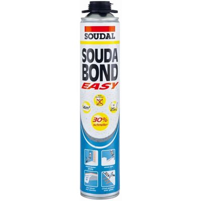 Soudal Soudabond Easy Baukleber-Pistolenschaum 750 ml B1 Soudal Soudabond Easy Baukleber-Pistolenschaum 750 ml B1