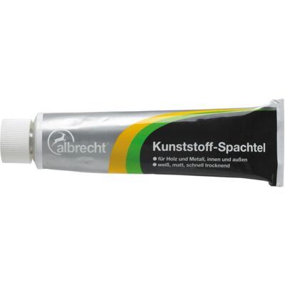 Albrecht Kunststoff-Spachtel Weiß 125 g Albrecht Kunststoff-Spachtel Weiß 125 g