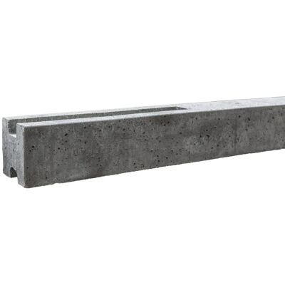 Beckers Betonzaun Betonzaun-Zwischenpfosten einseitig 210 cm Beckers Betonzaun Betonzaun-Zwischenpfosten einseitig 210 cm