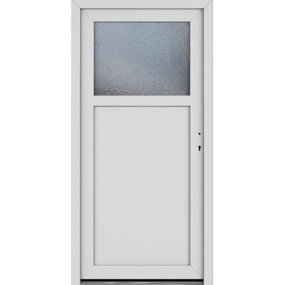Roro Nebeneingangstür OKE 1154 Kunststoff 5FA Weiß 88 cm x 198 cm DIN R Roro Nebeneingangstür OKE 1154 Kunststoff 5FA Weiß 88 cm x 198 cm DIN R