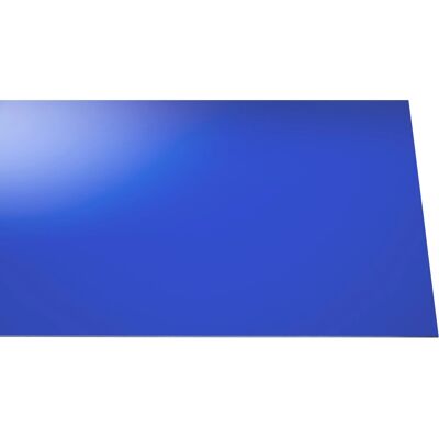 Gutta Acryl Platte Eben 3 mm Glatt Blau 1250 mm x 500 mm Gutta Acryl Platte Eben 3 mm Glatt Blau 1250 mm x 500 mm