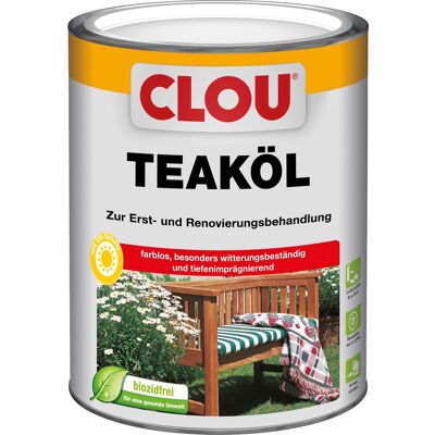 Clou Teaköl Transparent 2,5 l Clou Teaköl Transparent 2,5 l