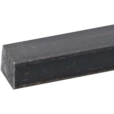 Arcansas Stahl Vollquadratprofil - 10x10mm, 1m Arcansas Stahl Vollquadratprofil - 10x10mm, 1m