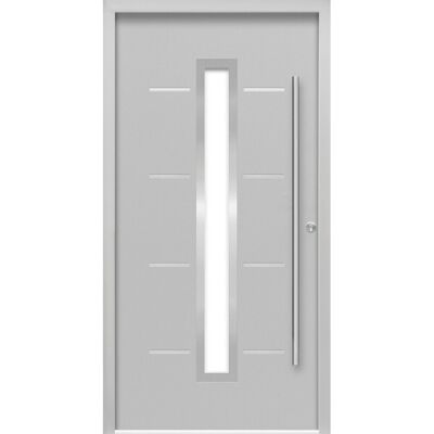 Splendoor Thermospace Haustür Thermospace Milano Prime 100 cm x 210 cm Grau Anschlag R Splendoor Thermospace Haustür Thermospace Milano Prime 100 cm x 210 cm Grau Anschlag R
