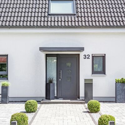 Gutta Rechteckvordach BS 200 - Haustür-Vordach Gutta Rechteckvordach BS 200 - Haustür-Vordach