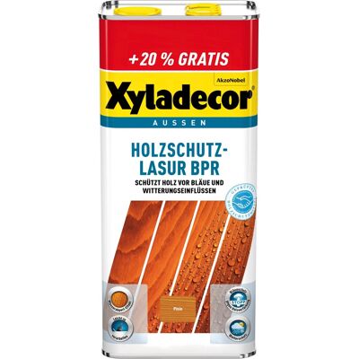 Xyladecor Holzschutz-Lasur BPR Pinie 6 l Xyladecor Holzschutz-Lasur BPR Pinie 6 l
