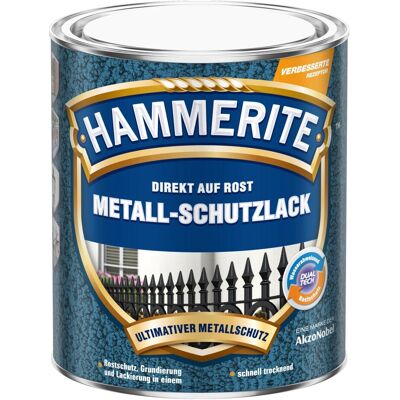 Hammerite Metall-Schutzlack Dunkelblau Hammerschlag 250 ml Hammerite Metall-Schutzlack Dunkelblau Hammerschlag 250 ml