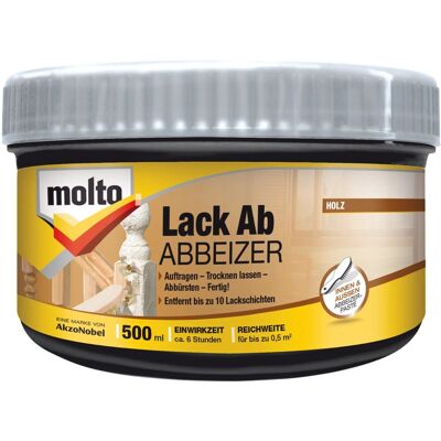 Molto Lack Ab Abbeizer-Paste 500 ml Molto Lack Ab Abbeizer-Paste 500 ml