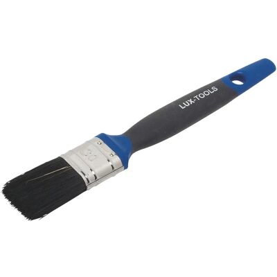 LUXTOOLS LUX-TOOLS Flachpinsel Soft Grip Lacke Kunstharz 30 mm LUXTOOLS LUX-TOOLS Flachpinsel Soft Grip Lacke Kunstharz 30 mm