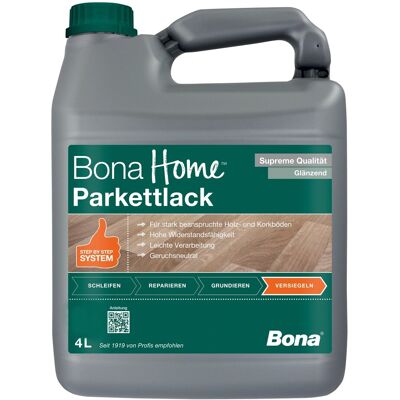 Bona Home Parkettlack Supreme glänzend 4 l Bona Home Parkettlack Supreme glänzend 4 l