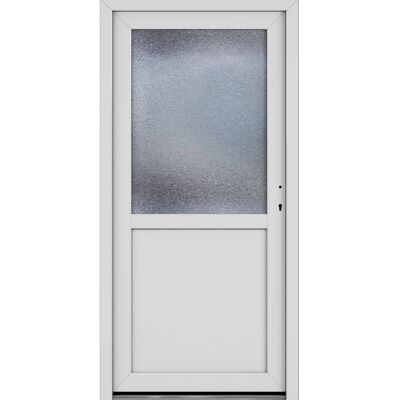 Roro Nebeneingangstür OKE 1155 Kunststoff Weiß 88 cm x 198 cm DIN R Roro Nebeneingangstür OKE 1155 Kunststoff Weiß 88 cm x 198 cm DIN R