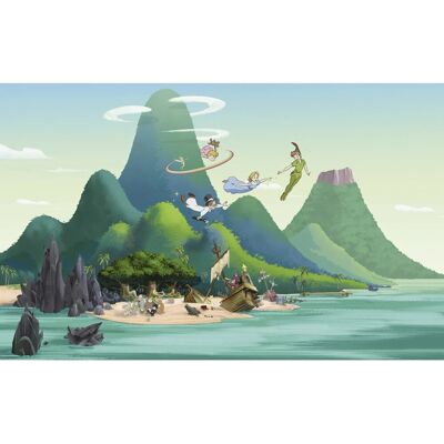KOMAR Peter Pan Und Die Verlorenen Jungen - Tapete KOMAR Peter Pan Und Die Verlorenen Jungen - Tapete