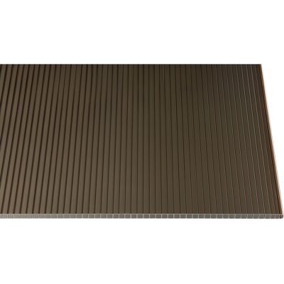 Gutta Hohlkammerplatte 10 mm Bronze 200 cm x 105 cm Gutta Hohlkammerplatte 10 mm Bronze 200 cm x 105 cm