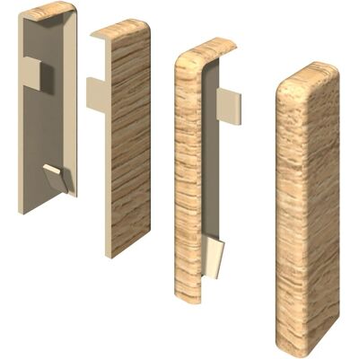 Egger Endstück Kubisch 6 cm Eiche Sand 2 Stück Egger Endstück Kubisch 6 cm Eiche Sand 2 Stück