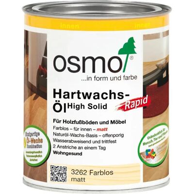 Osmo Polyx Oil Rapid Satin Matt - Holzbodenversiegelung Osmo Polyx Oil Rapid Satin Matt - Holzbodenversiegelung