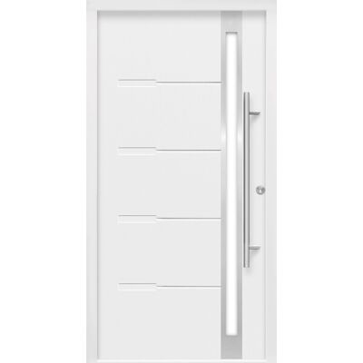 Splendoor Thermospace Haustür Thermospace Neapel Prime 110 cm x 210 cm Weiß Anschlag R Splendoor Thermospace Haustür Thermospace Neapel Prime 110 cm x 210 cm Weiß Anschlag R