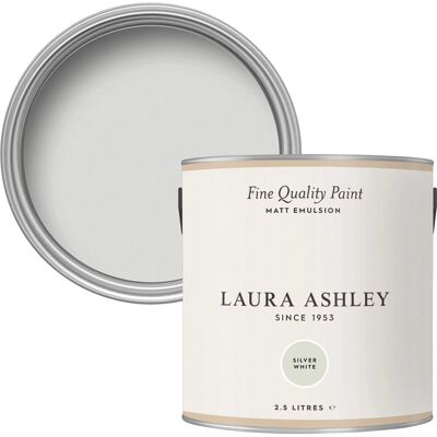Laura Ashley Silberweiß Matt Emulsionsfarbe - Innenwände Laura Ashley Silberweiß Matt Emulsionsfarbe - Innenwände