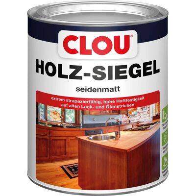 Clou Holz-Siegel EL Transparent seidenmatt 750 ml Clou Holz-Siegel EL Transparent seidenmatt 750 ml