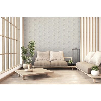 ASCreation Metropolitan Stories II Vliestapete Koi Karpfen weiß silber FSC® ASCreation Metropolitan Stories II Vliestapete Koi Karpfen weiß silber FSC®