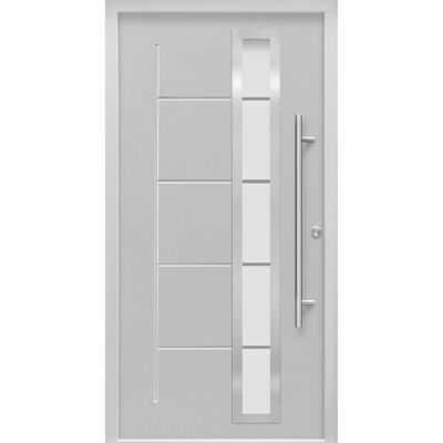 Splendoor Thermospace Haustür Thermospace Paris Prime 110 cm x 210 cm Grau Anschlag R Splendoor Thermospace Haustür Thermospace Paris Prime 110 cm x 210 cm Grau Anschlag R