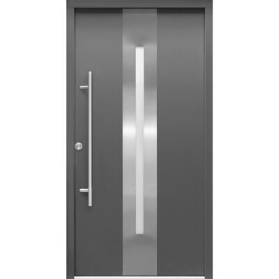 Splendoor Thermospace Haustür Thermospace Dublin Prime 110 cm x 210 cm Anthrazit Anschlag L Splendoor Thermospace Haustür Thermospace Dublin Prime 110 cm x 210 cm Anthrazit Anschlag L