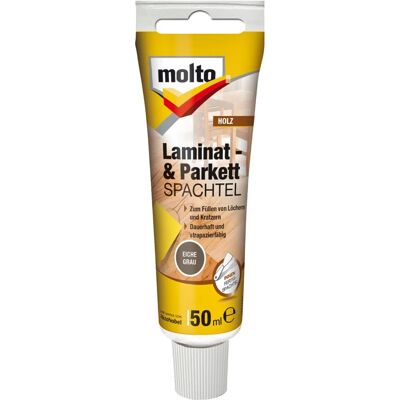 Molto Laminat- & Parkettspachtel Eiche Grau 50 ml Molto Laminat- & Parkettspachtel Eiche Grau 50 ml