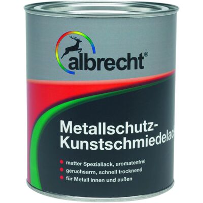 Albrecht Metallschutz-Kunstschmiedelack Anthrazit matt 375 ml Albrecht Metallschutz-Kunstschmiedelack Anthrazit matt 375 ml