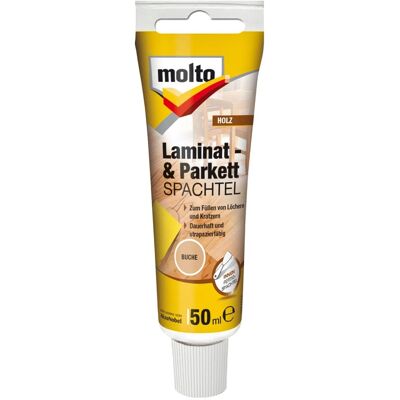 Molto Laminat- & Parkettspachtel Buche 50 ml Molto Laminat- & Parkettspachtel Buche 50 ml
