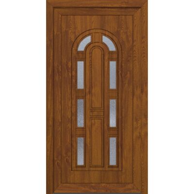 Roro Haustür OKE 1103 Kunststoff Weiß-Golden Oak 100 cm x 200 cm DIN R Roro Haustür OKE 1103 Kunststoff Weiß-Golden Oak 100 cm x 200 cm DIN R
