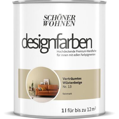 Schöner Wohnen Designfarben Verträumtes Wüstenbeige 1 l Schöner Wohnen Designfarben Verträumtes Wüstenbeige 1 l