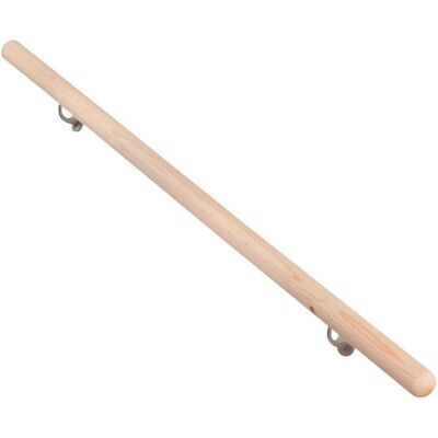 Dieda Handlauf Komplettset Fichte Massivholz Ø 52 mm - 1.500 mm inkl. Konsolen Dieda Handlauf Komplettset Fichte Massivholz Ø 52 mm - 1.500 mm inkl. Konsolen