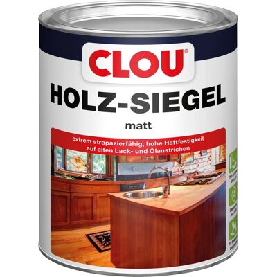 Clou Holz-Siegel EL Transparent matt 750 ml Clou Holz-Siegel EL Transparent matt 750 ml