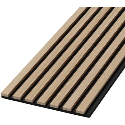 Amadeo Akustikpaneel Selbstklebend Eichenfurnier Natur 240 cm x 30,5 cm FSC® Amadeo Akustikpaneel Selbstklebend Eichenfurnier Natur 240 cm x 30,5 cm FSC®