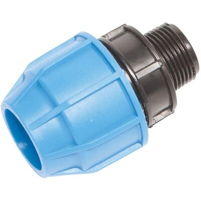 LUX-TOOLS Verbindungsstück für PE-Rohre Ø 32 mm x 33,3 mm (R 1 Zoll) LUX-TOOLS Verbindungsstück für PE-Rohre Ø 32 mm x 33,3 mm (R 1 Zoll)