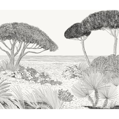 Komar Vliestapete Shoreline 300 cm x 250 cm Komar Vliestapete Shoreline 300 cm x 250 cm