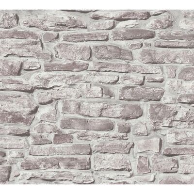 ASCreation A.S. Création Vliestapete in Naturstein Optik Grau 10,05 m x 0,53 m ASCreation A.S. Création Vliestapete in Naturstein Optik Grau 10,05 m x 0,53 m