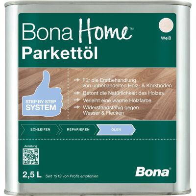 Bona Home Parkett-Öl Weiß 2,5 l Bona Home Parkett-Öl Weiß 2,5 l