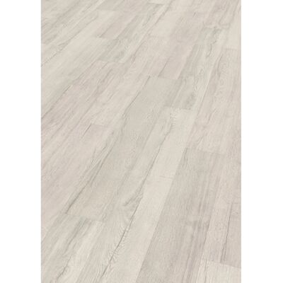 Egger Klick-Designboden Eiche Weiß Hell 7,5 mm mit Trittschalldämmung Egger Klick-Designboden Eiche Weiß Hell 7,5 mm mit Trittschalldämmung