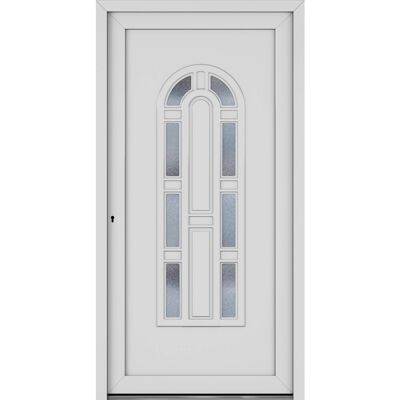 Roro Haustür OKE 1103 Kunststoff Weiß 110 cm x 210 cm DIN L Roro Haustür OKE 1103 Kunststoff Weiß 110 cm x 210 cm DIN L