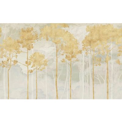 Komar Vliestapete Golden Pines 400 cm x 250 cm Komar Vliestapete Golden Pines 400 cm x 250 cm
