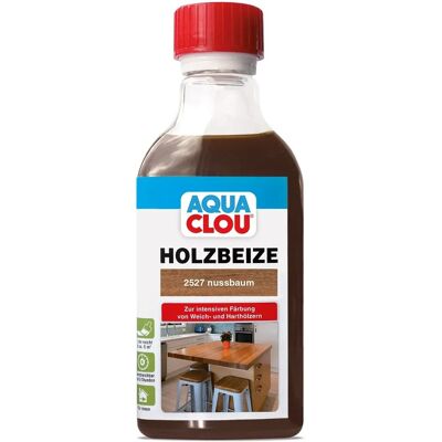 Aqua Clou Holzbeize Nussbaum 250 ml Aqua Clou Holzbeize Nussbaum 250 ml