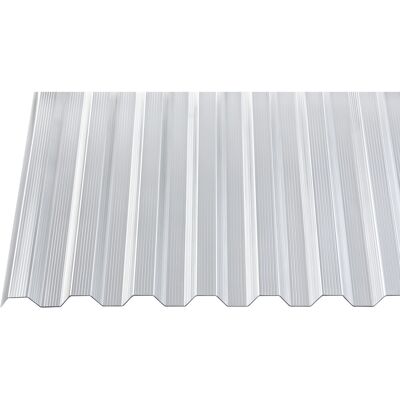 Gutta PC Wellplatte Trapez 76/18 gerillt Klar 1,4 mm 2000 mm x 950 mm Gutta PC Wellplatte Trapez 76/18 gerillt Klar 1,4 mm 2000 mm x 950 mm