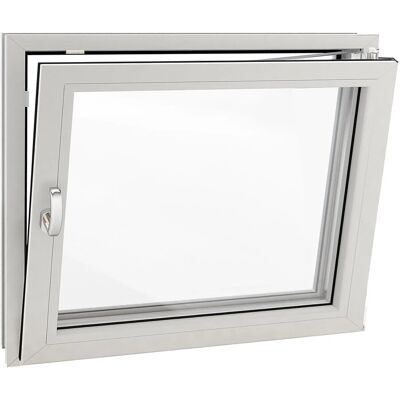 Roro Fenster Eco Kunststoff-Profil Weiß 100 cm x 60 cm DIN R Roro Fenster Eco Kunststoff-Profil Weiß 100 cm x 60 cm DIN R