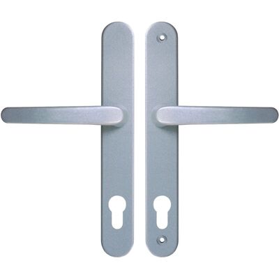 Roro Drücker-Garnitur 92 mm Silber Roro Drücker-Garnitur 92 mm Silber